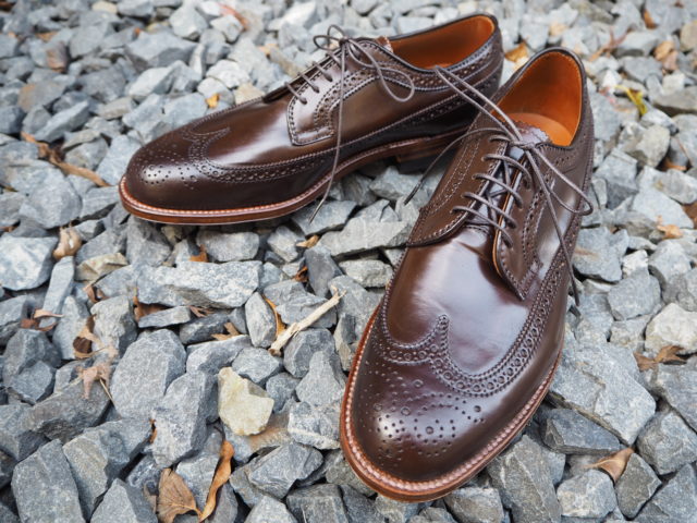 Alden collection|A7502（ロングウイングチップ／シガーコードバン 
